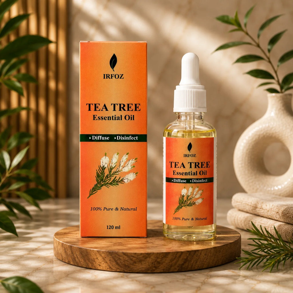 Tea Tree Essential Oil — Purifies Scalp