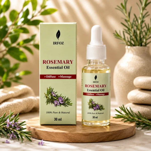 Rosemary Essential Oil — Boosts Hair Growth