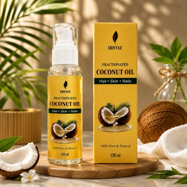 Fractionated Coconut Oil (MCT) - Pure & Lightweight