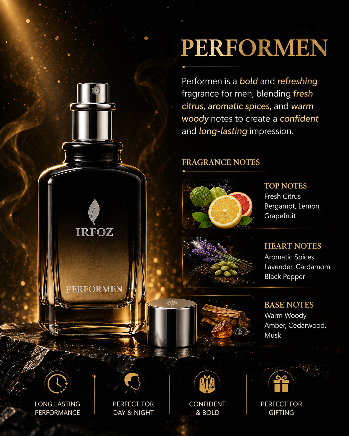 Performen — Bold Men’s Perfume