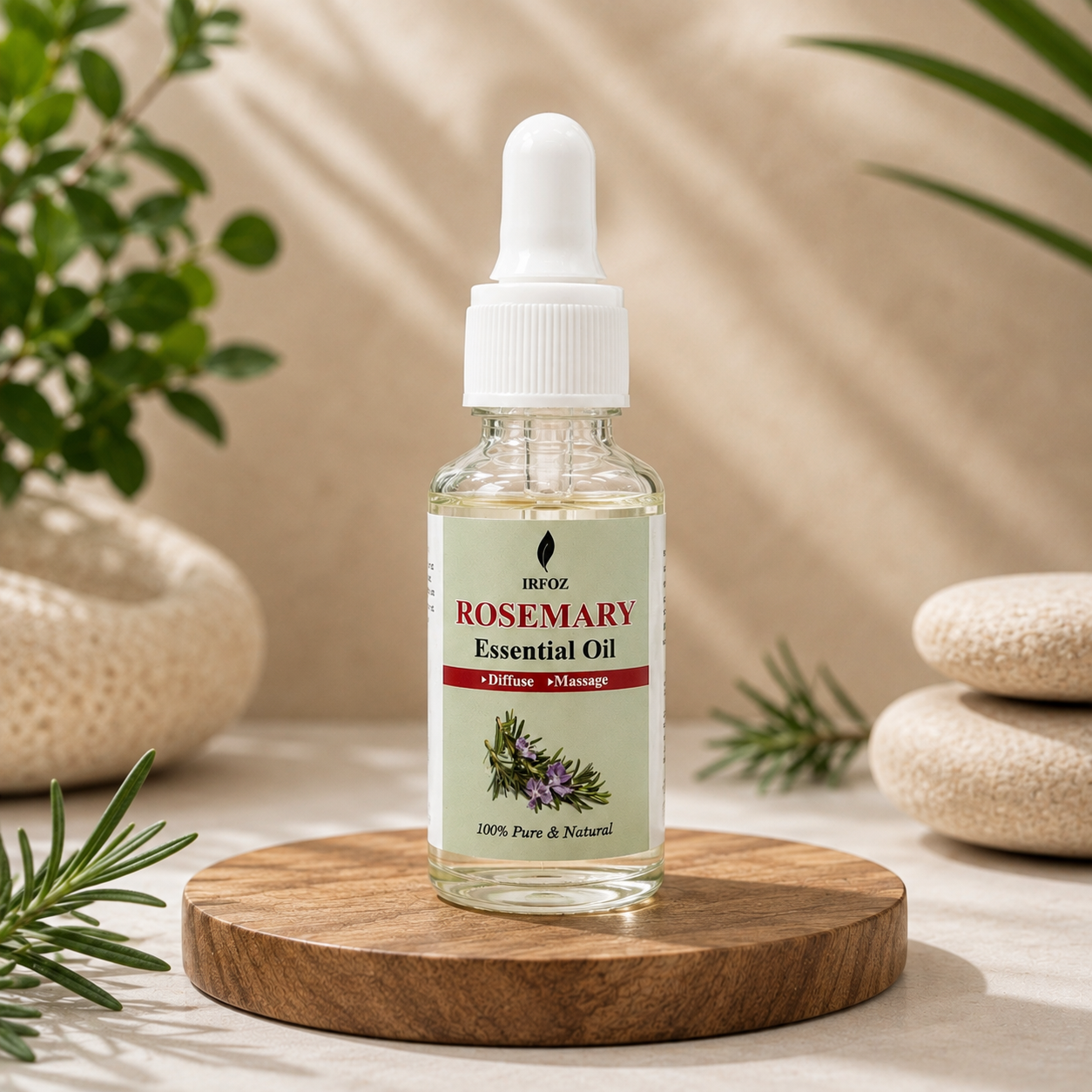 Rosemary Essential Oil — Boosts Hair Growth
