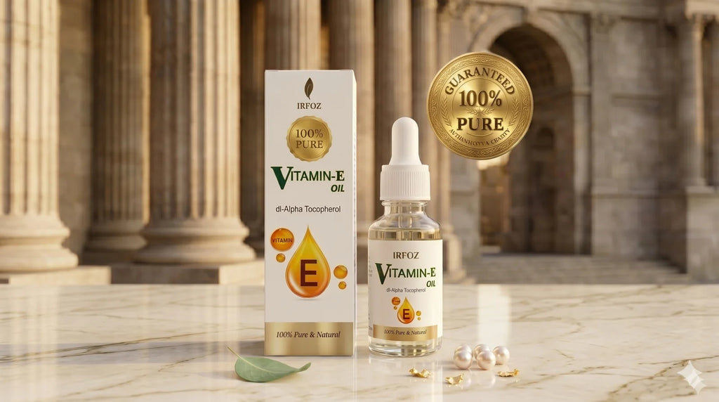 Vitamin E Oil — Repairs Dry Skin